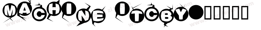 machine itcby字体转换